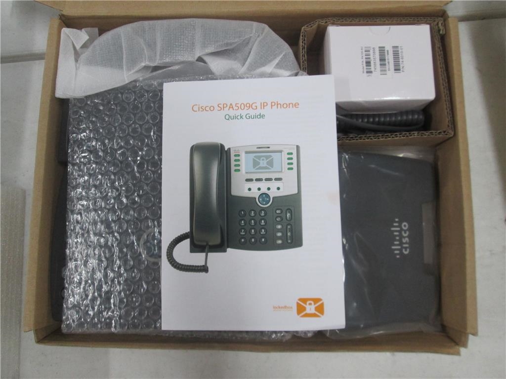 Ip Handset Phone, Cisco Spa508g - Not Tested [94836+36]