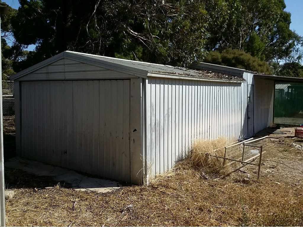 Shed - Quantity of 2 - Joined Together - Steel Framed ...