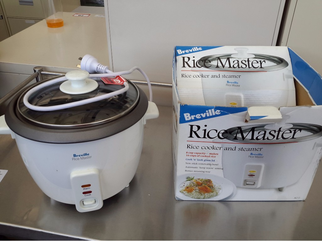 Rice Cooker & Steamer, Breville Rice Master, Not Tested [95853+216]