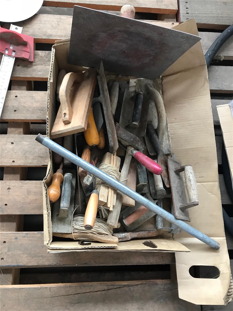 Box of Concrete Tools