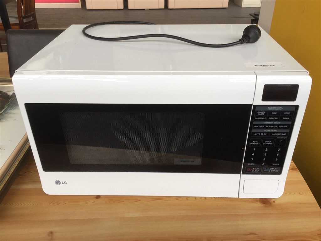 LG Microwave Oven, Model No MS3447GR, 240V Single Phase, Not Tested