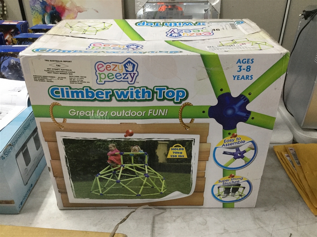 Outdoor Children’S Playset, Eezy Peezy, Climber with Top, In Box, Sold ...