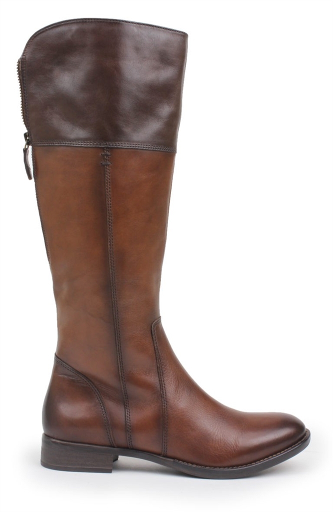 Womens Boots, Gino Ventori, Style: Eagle, Colour: Cognac/choc, Size 37 ...