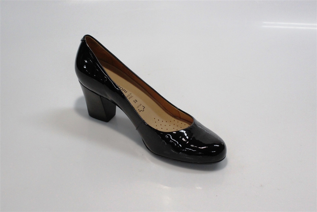 Womens Dress Shoe, Gino Ventori, Style: Katrina, Colour: Black Patent ...