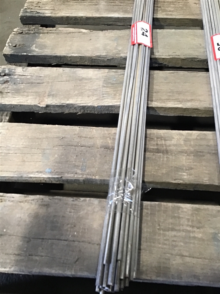 Stainless Steel Rod. - 750mm Long.x4 mm Quantity of 40