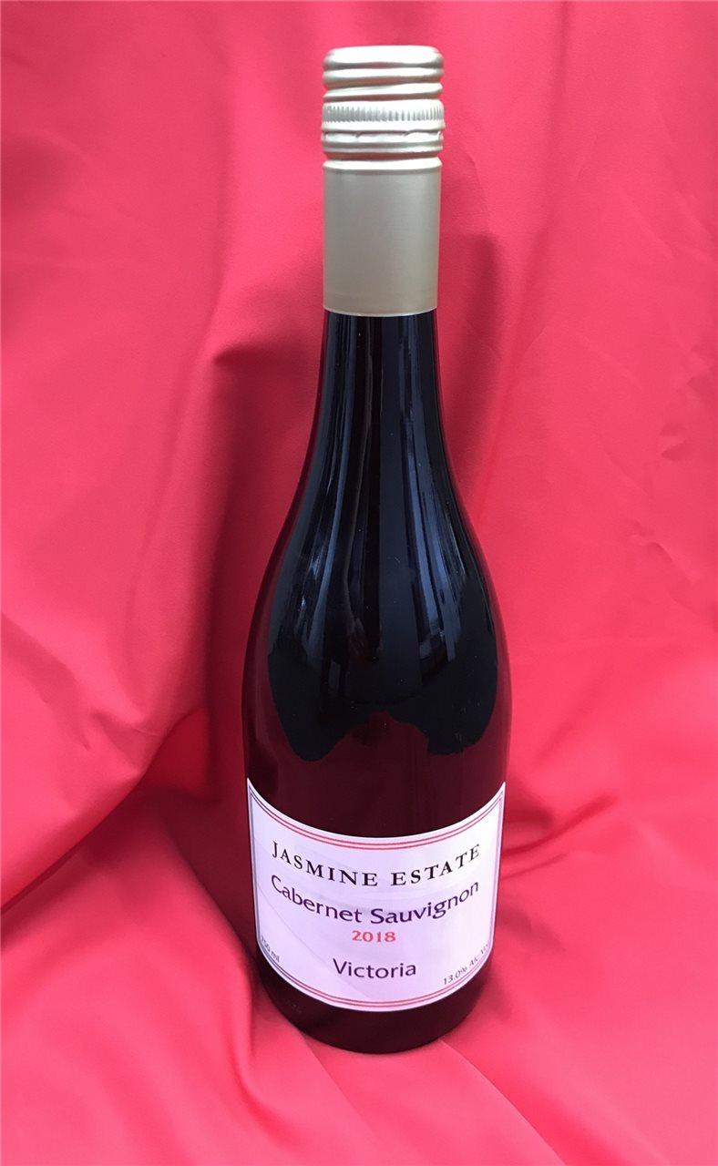 Jasmine Estate Cabernet Sauvignon 2018, 750ml - Sold Per Case of 12