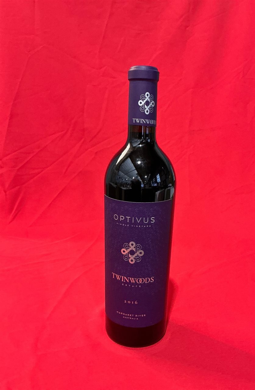 Twinwoods 2016 Optivus Cabernet Sauvignon - Sold Per Bottle 750ml