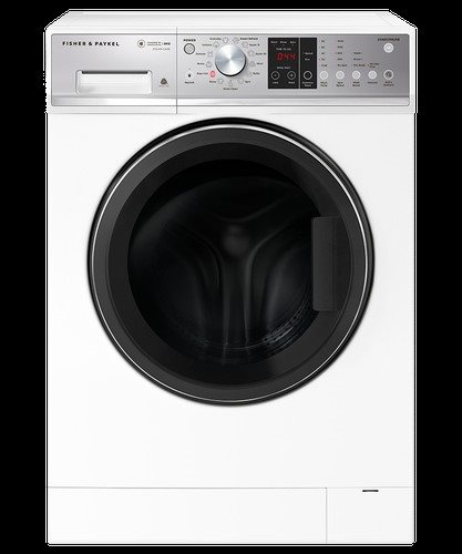 Fisher & Paykel 8kg Series 5 Steam Care Front Loader Washing Machine, White, Model Number: Wh8060p3 - RRP $1,199