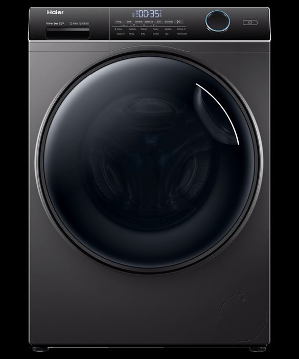 Haier 8.5kg 500 Series Front Loader Washing Machine, Dark, Model Number: HWF85ANB1 - RRP $949