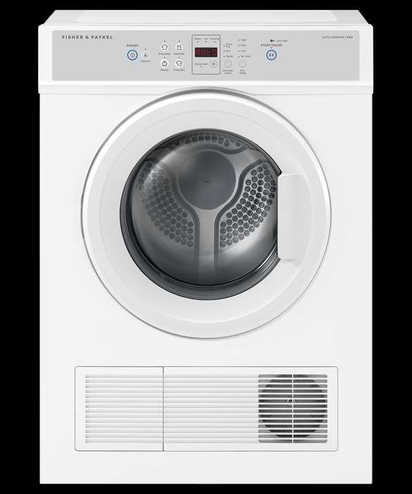 Fisher & Paykel 6kg Series 3 Vented Dryer, White, Model Number: DE6060M2 - RRP $799