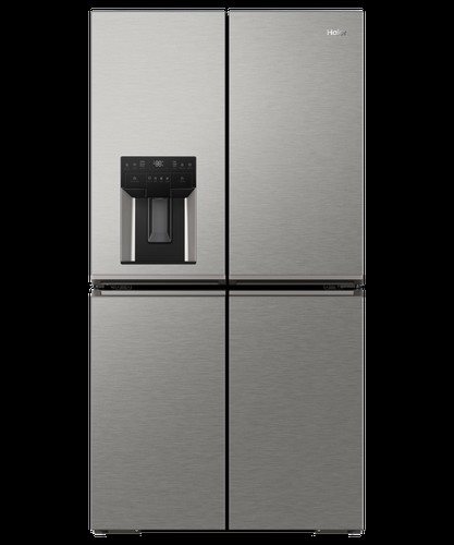 Haier 601L 600 Series Quad Door Refrigerator, Ice & Water, Satina, Model Number: HRF680YZS - RRP $3,399