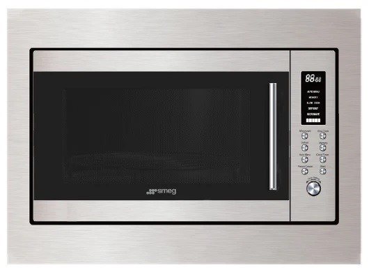 Smeg 31L Built-In Microwave With Trim Kit, Model Number: SMO31XT - RRP $950