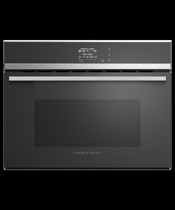 Fisher & Paykel 60cm Series 9 Contemporary Compact Combi-Steam Oven, Model Number: OS60NDB1 - RRP $999 - Serial Number:8032120038