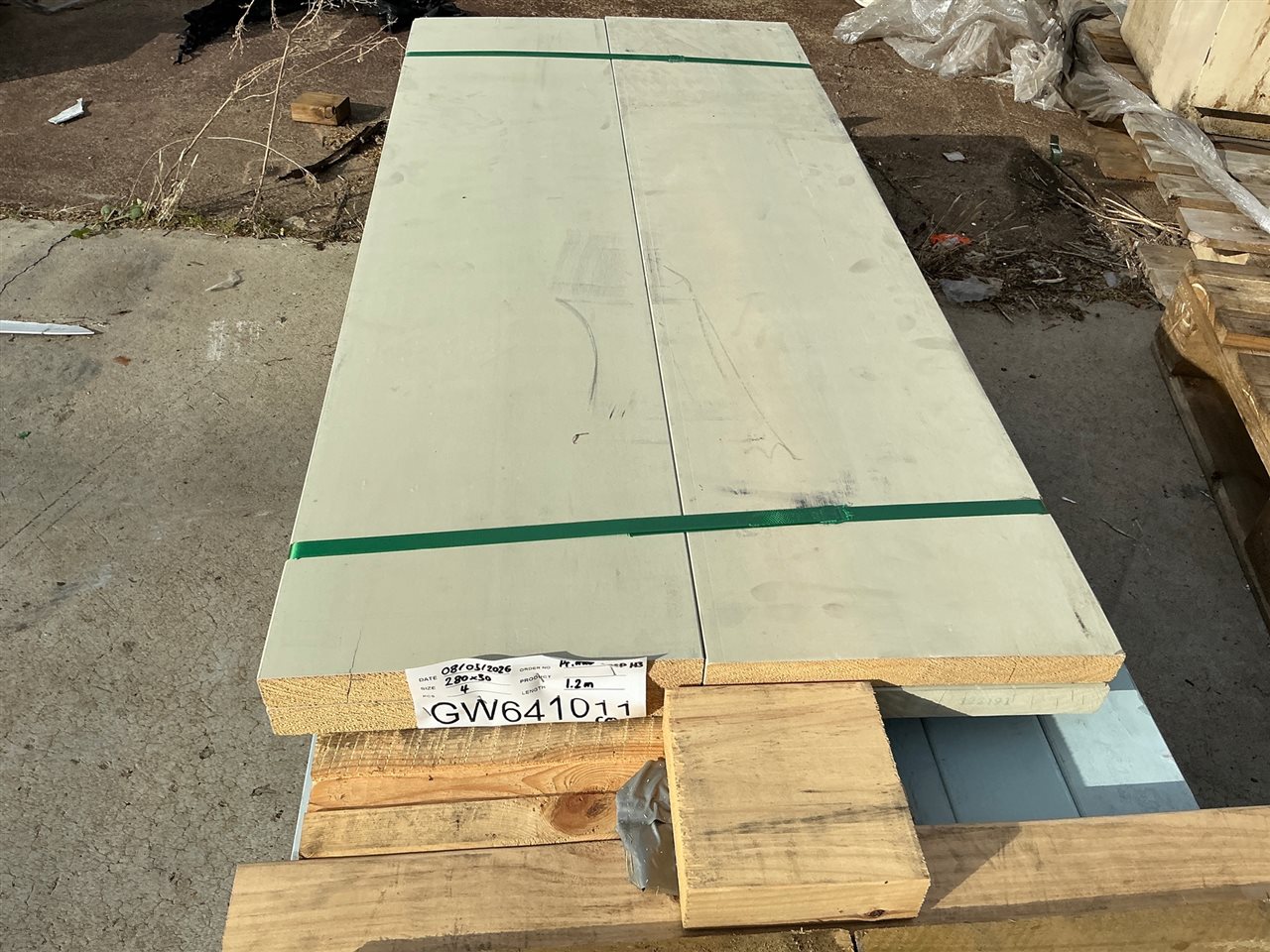 280 x 30, Primed LOSP Treated Pine, 4 Pcs @ 1.2 M, 4.8 Lin Metres Total PK# GW641011
