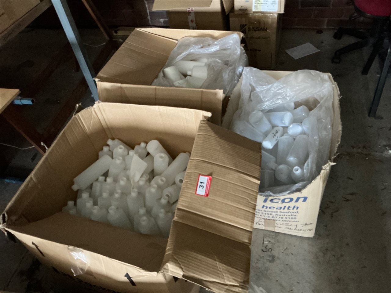 3 Cartons of Plastic  Bottles     -   (Collect From Modbury )