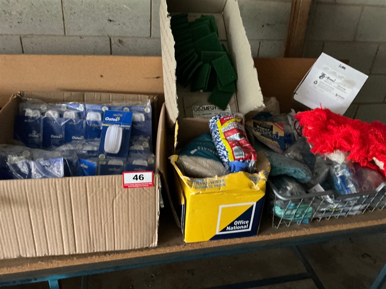 Quantity of Mop Heads , and 3 Packs Nail Brushes    -   (Collect From Modbury )
