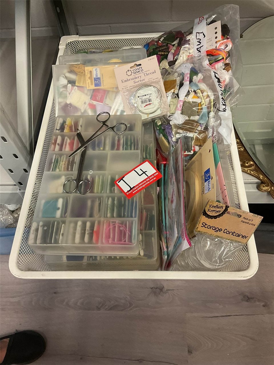 Lots Of Embroidery Threads, A Treasure Trove