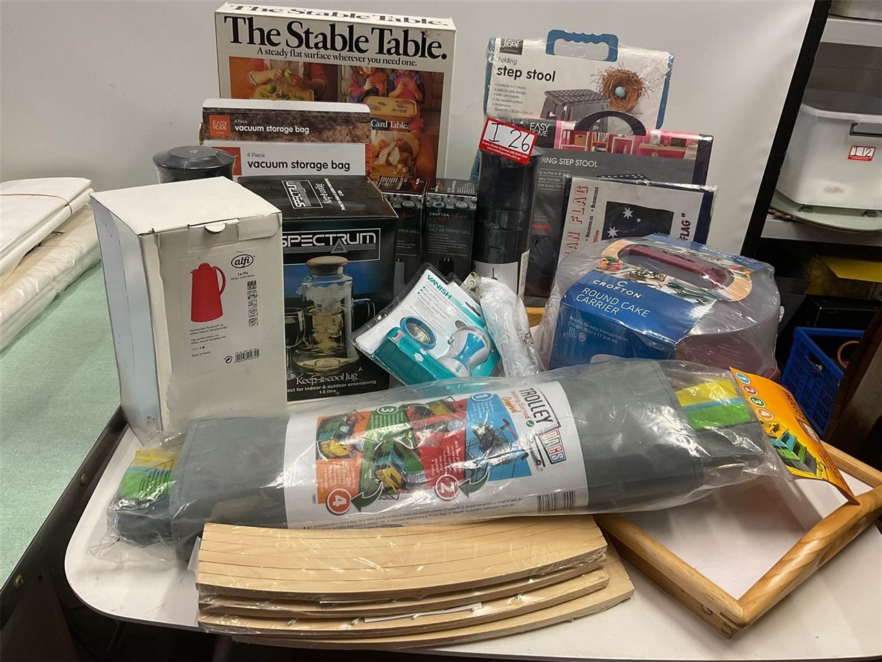 Treasure Chest Of Very Useful Household Items.