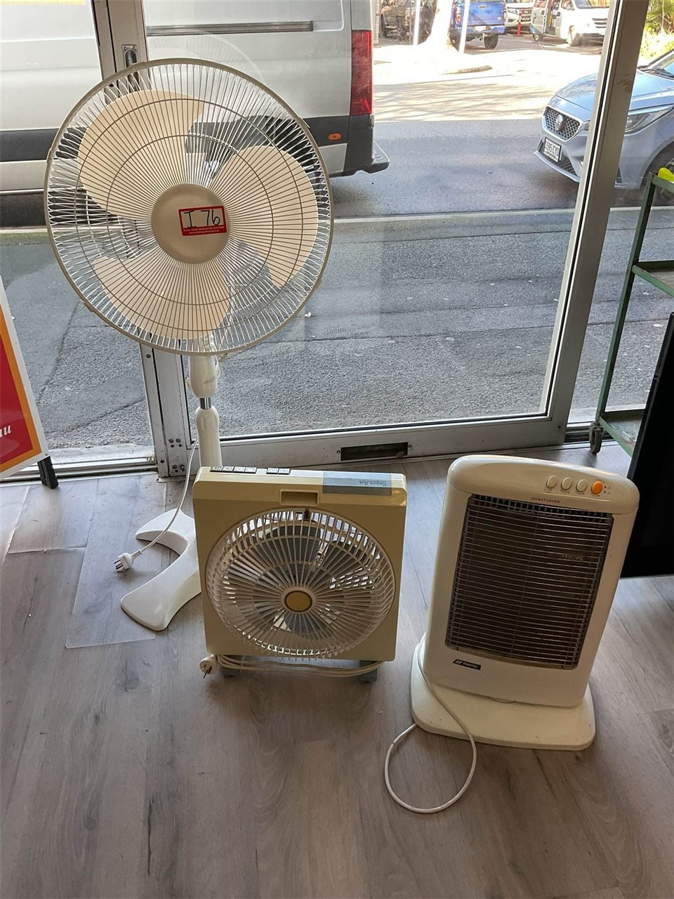 Mistral Pedestal Fan, Super Air Fan And Martel Heater Mhh1200, Untested, "Sold As Is"