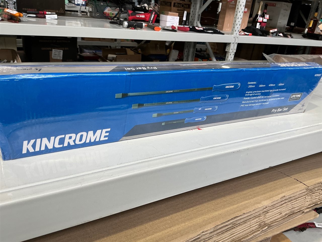 Kincrome 4 PCE. Pry Bar Set