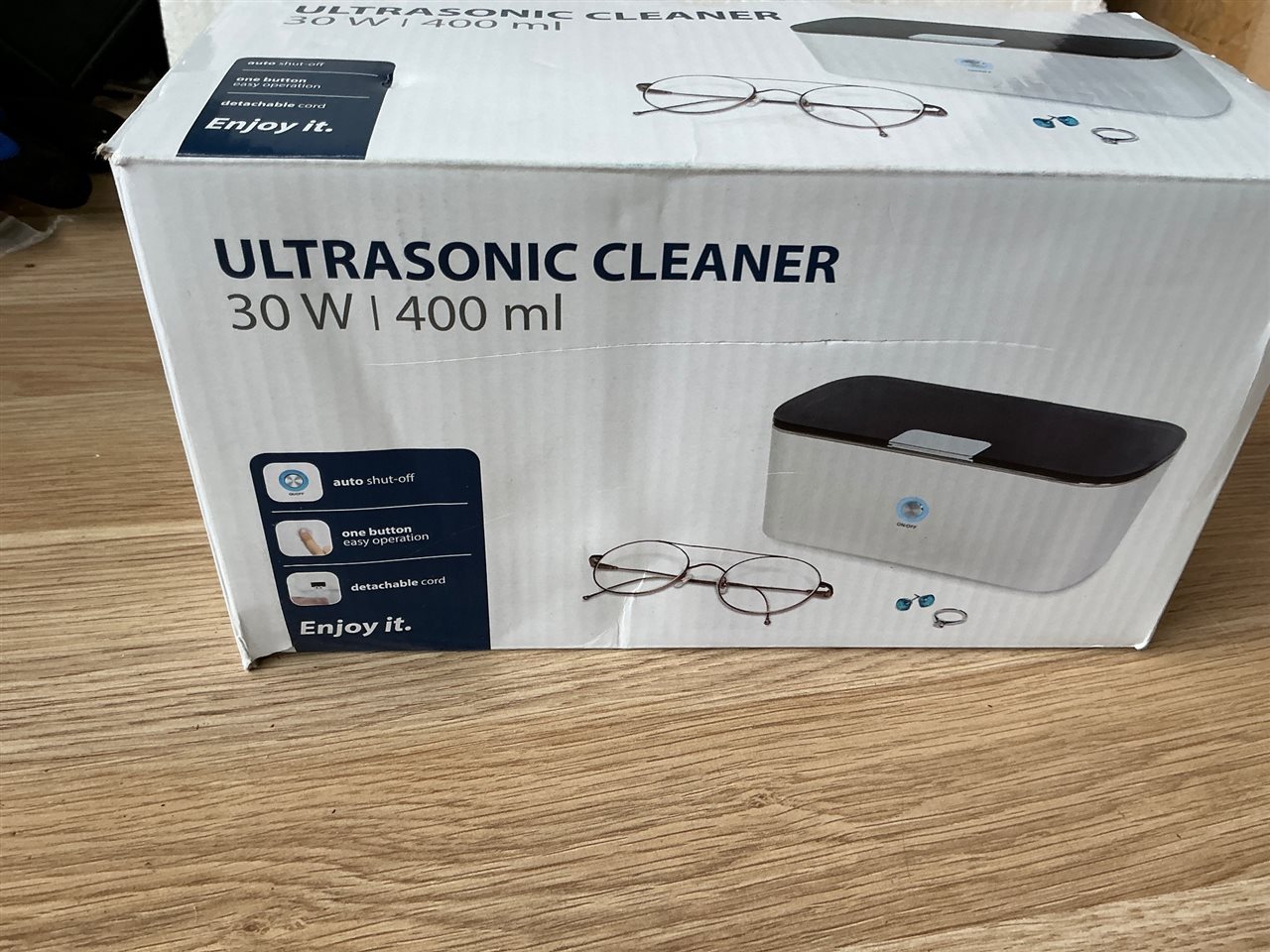 Ultrasonic Cleaner 30 W 400 Ml