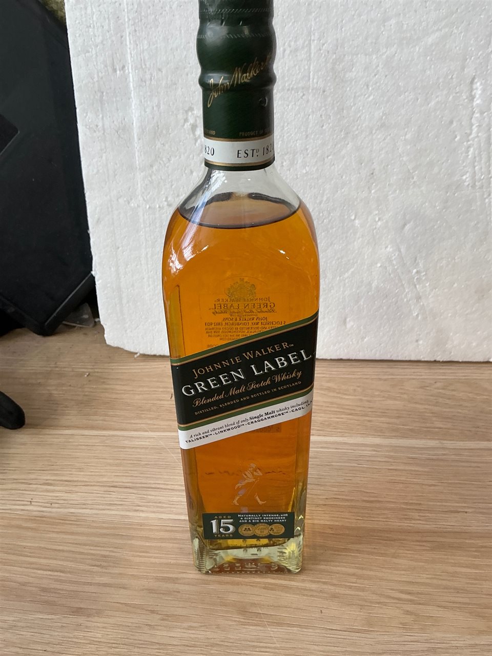 Johnnie Walker Green Label Age 15 Years Whiskey- 700 Ml .