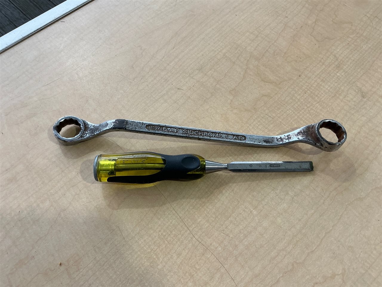 Sidchrome Spanner, Stanley Chisel,