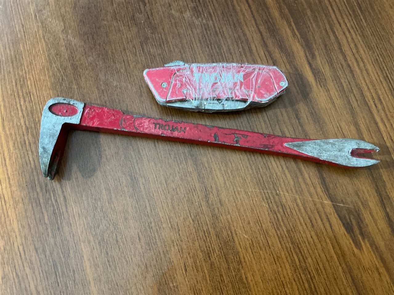 Nail Puller  and Box Cutter