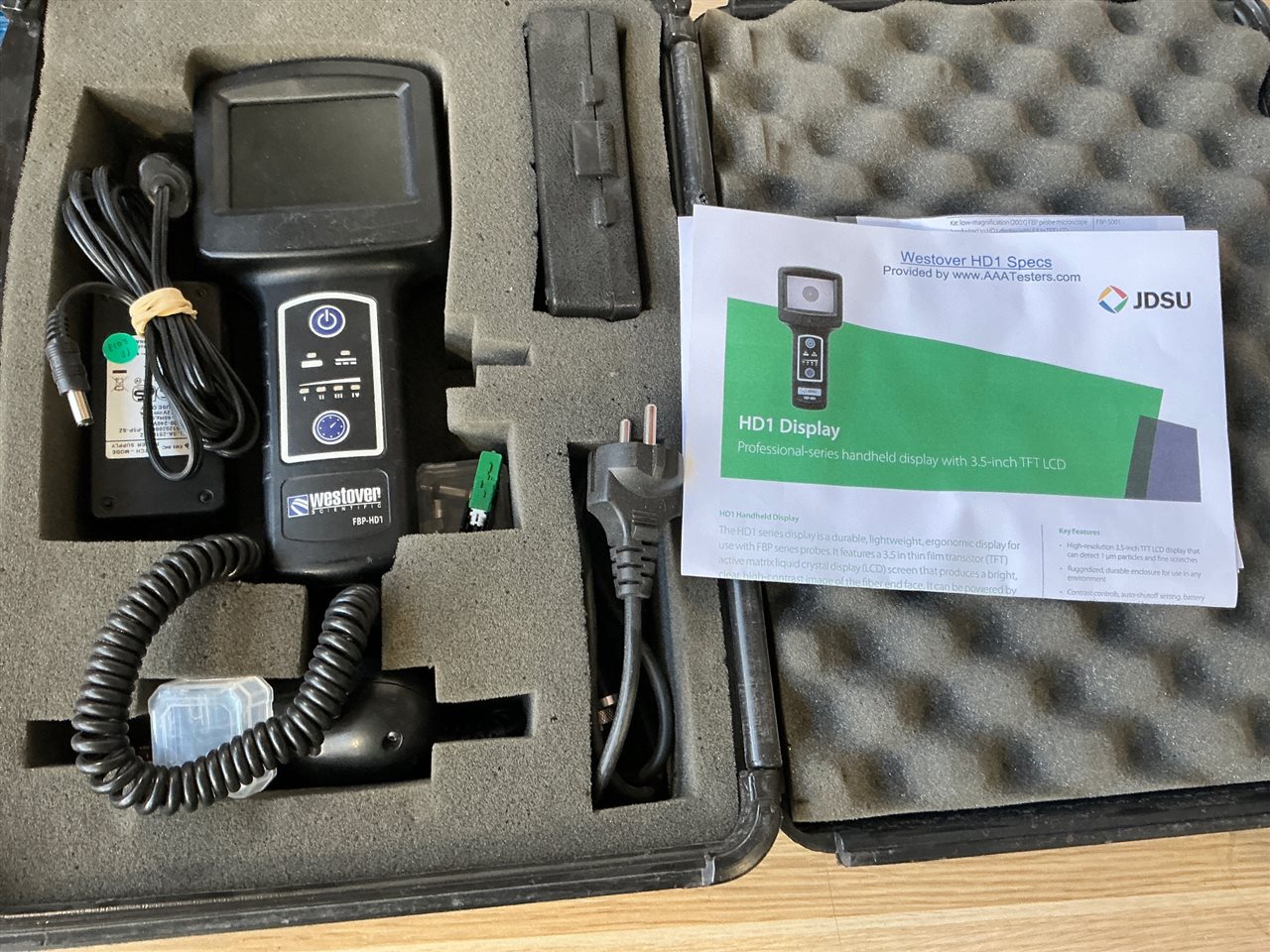 Westover Professional HD1 Tester Handheld Display -3.5”
