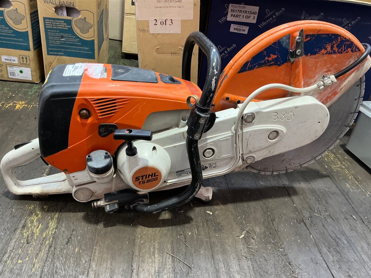 Stihl TS 800 Quick Cut Saw with Blade