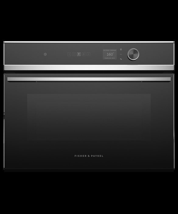 Fisher & Paykel 60cm Series 7 Contemporary Compact Combi-Microwave Oven, Model Number: OM60NDLX1 - RRP $3,699 - Serial Number:8Gq7p0032