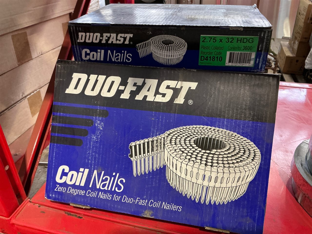 Duo Fast Plastic Collated Nails -2.75 x 32 - -Sold Per Carton of 3600 Nails