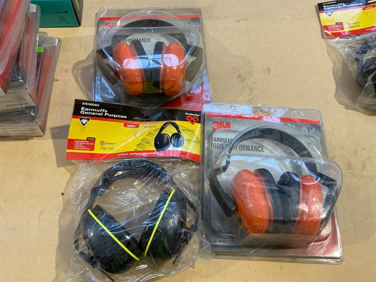 Earmuffs - Quantity of 3