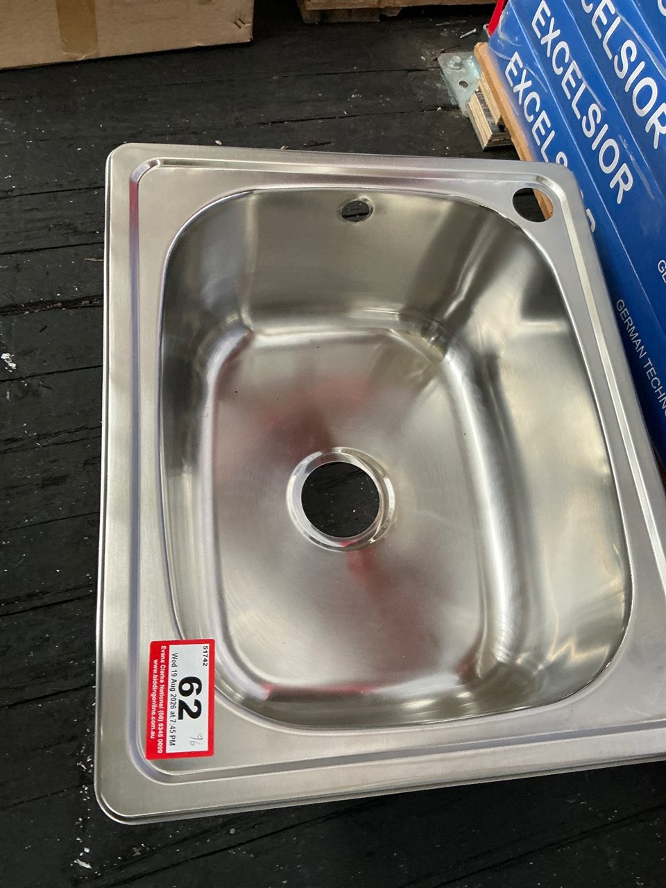 Seima ACERO Laundry  Stainless Steel,- 550 x 450 mm