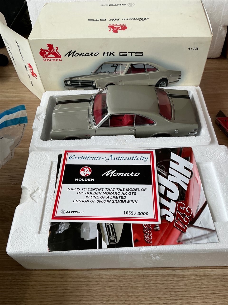 Holden HKGTS Model Car-1.18