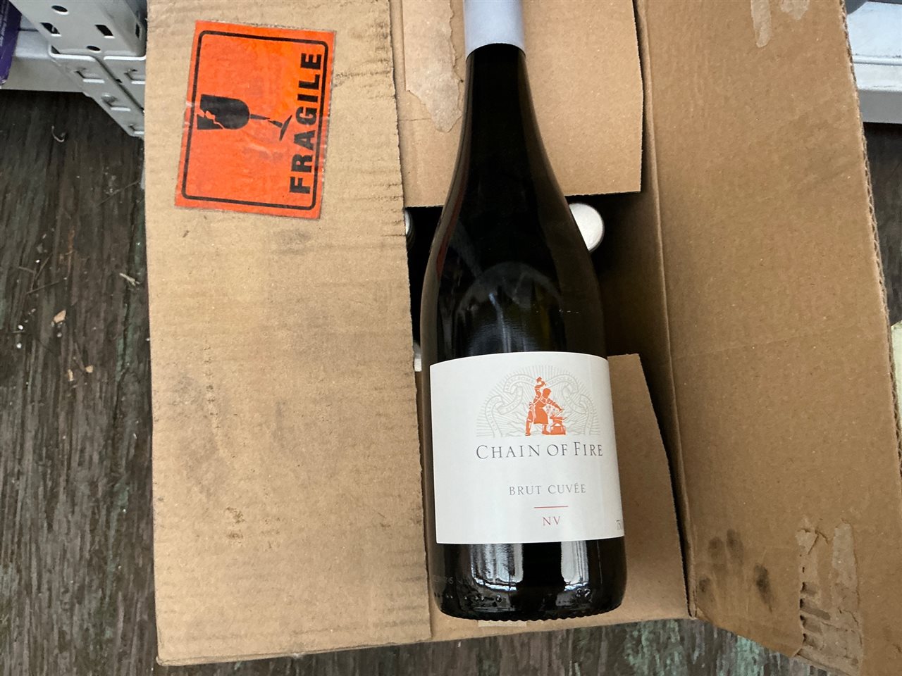 Chain of Fire  Brute CuvÉe Sparkling   of 12 Bottles