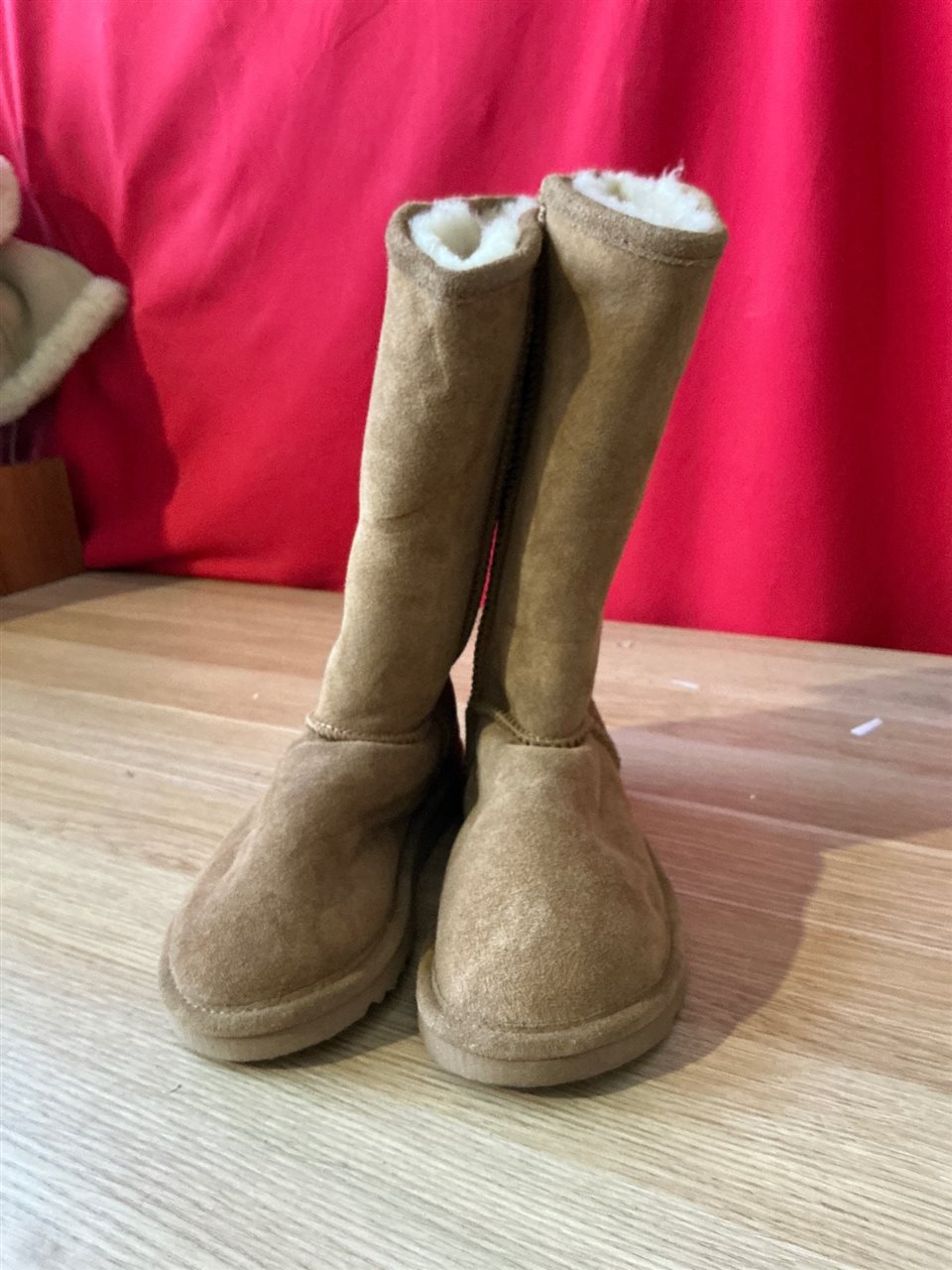 UGG Boots - Aust Size 3 USA Mens 4 USA Ladies 5, Long Pullons, Chestnut Colour, Sold Per Each