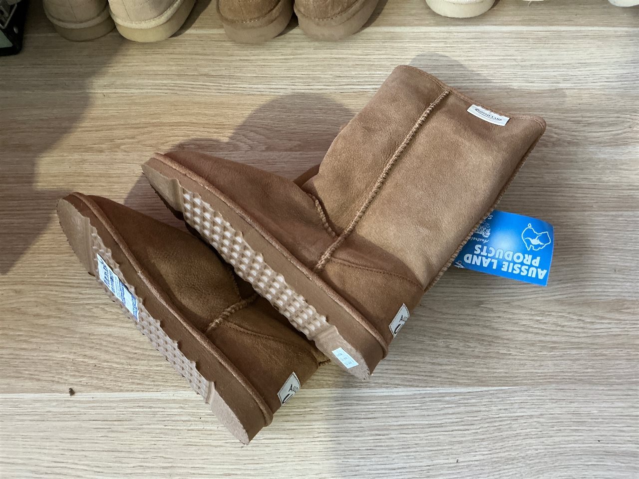 UGG Boots - Aust Size 6 USA Mens 7 USA Ladies 8, Long Pullons, Chestnut Colour, Sold Per Each