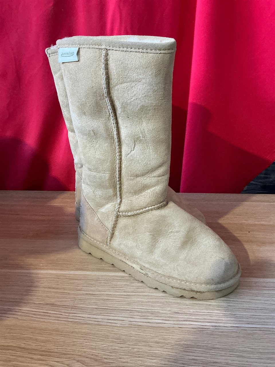 UGG Boots - Aust Size 4 USA Mens 5 USA Ladies 6, Long Pullons,Sand Colour, Sold Per Each