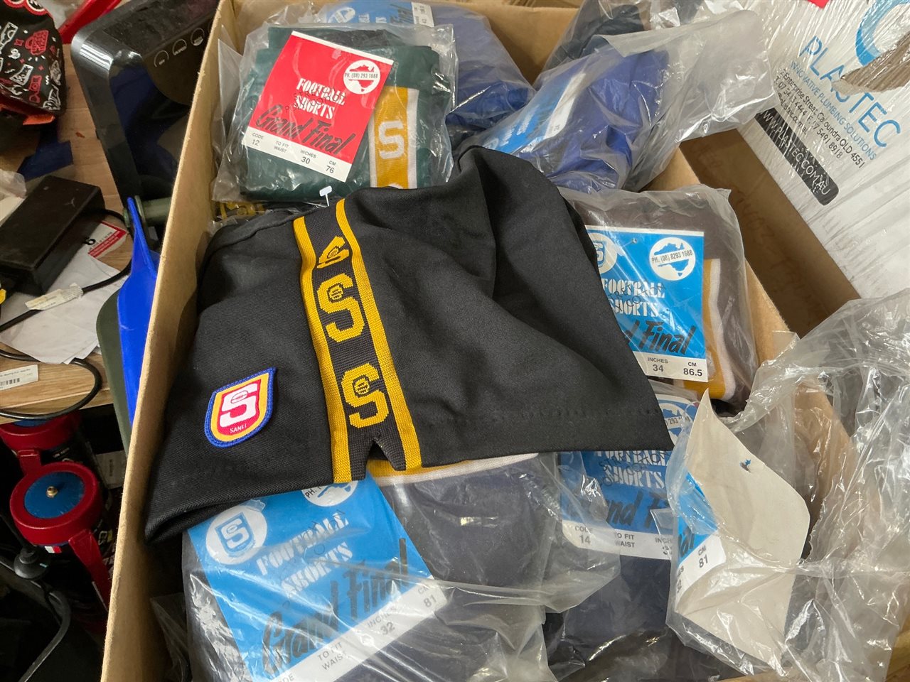 Football Shorts - Grand Final -Carton of Mixed Colours / Teams