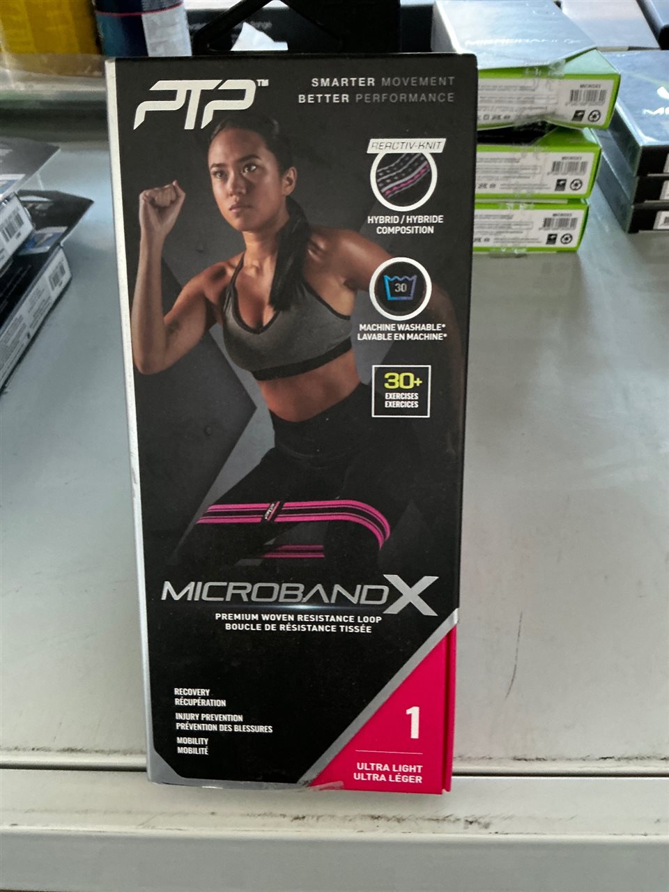 PTP Microband x, Premium Woven Resistance Loop, Sold Per Each
