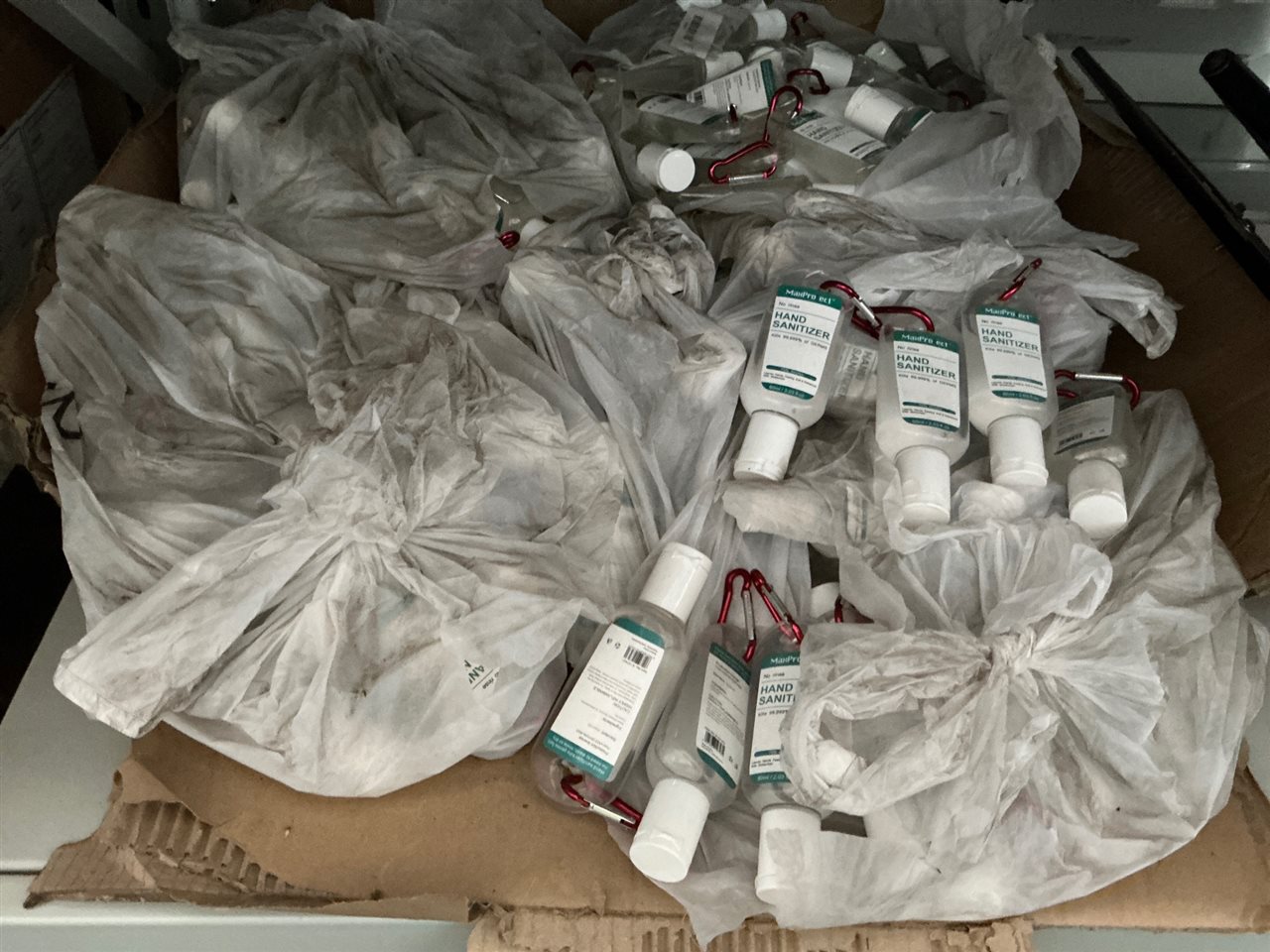 Hand Sanitizer -Large  Quantity 0f 60 Ml Bottles with Belt Clip