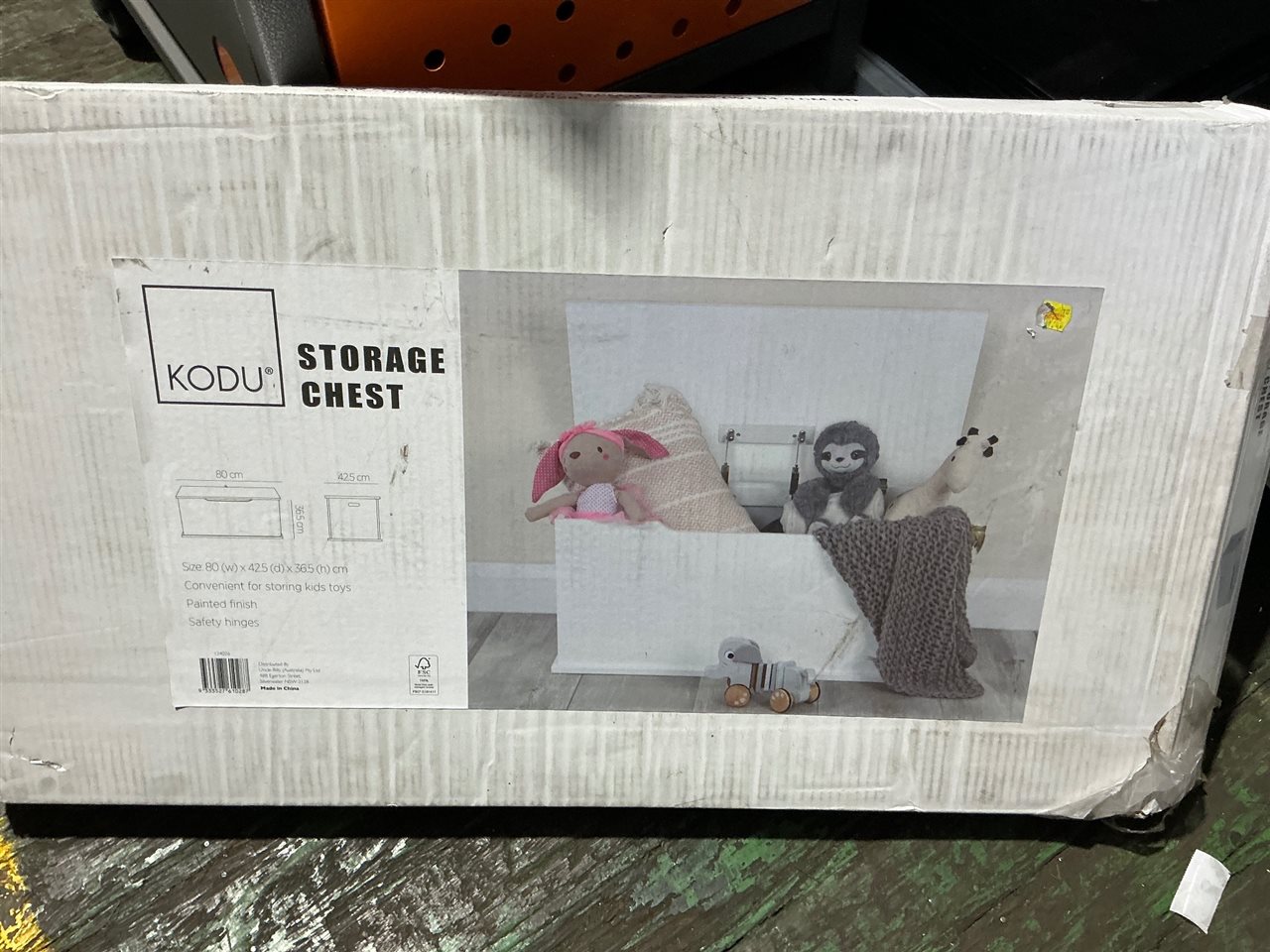 Kodu Storage Chest - Quantity of 3 - 80 cm x 42.5 x 36.5 cm H.