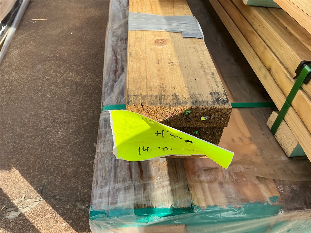 140 x 35, H3 LOSP Treated Pine, MGP10, Mixed Lengths, 14.4 Lin Metres Total PK# GW641024
