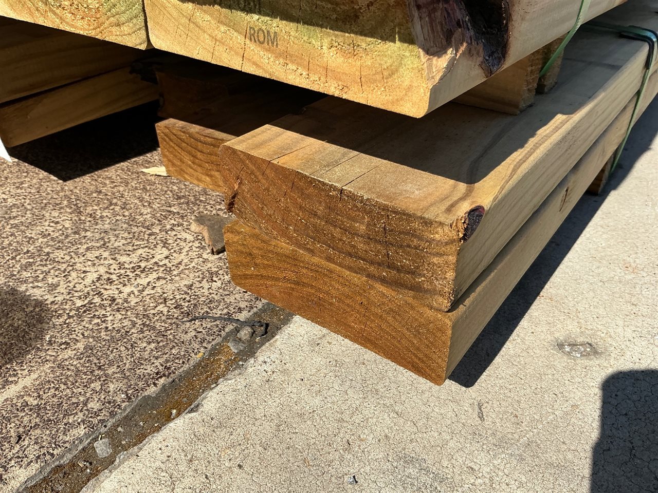 140 x 45, Tan-E Green Pine, Merch, 8 pcs @ 6.0 M, 48 Lin Metres Total Pk 870563