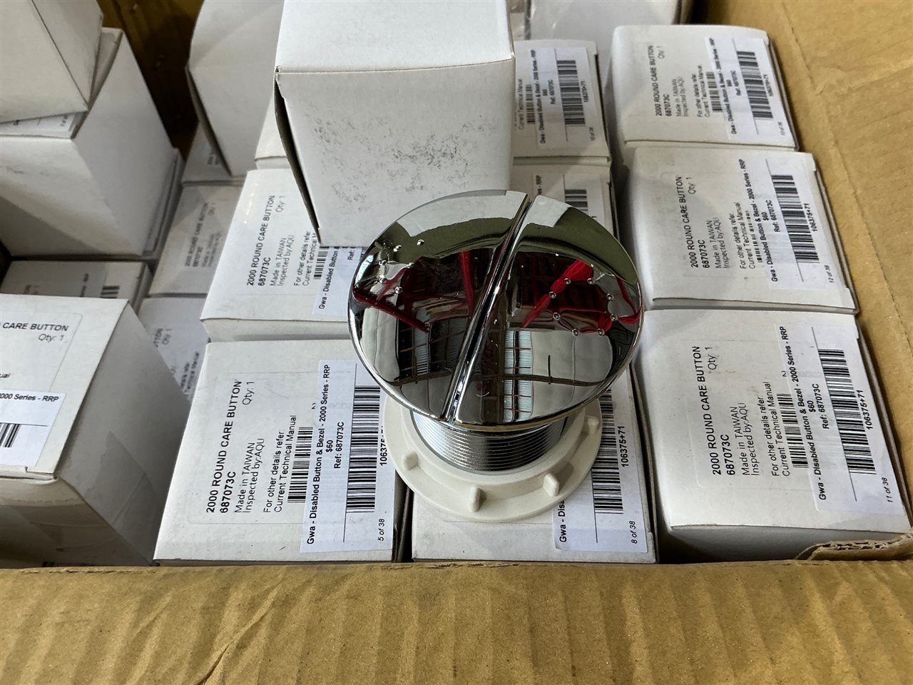 Gwa - Disabled Button & Bezel - 2000 Series - RRP $60