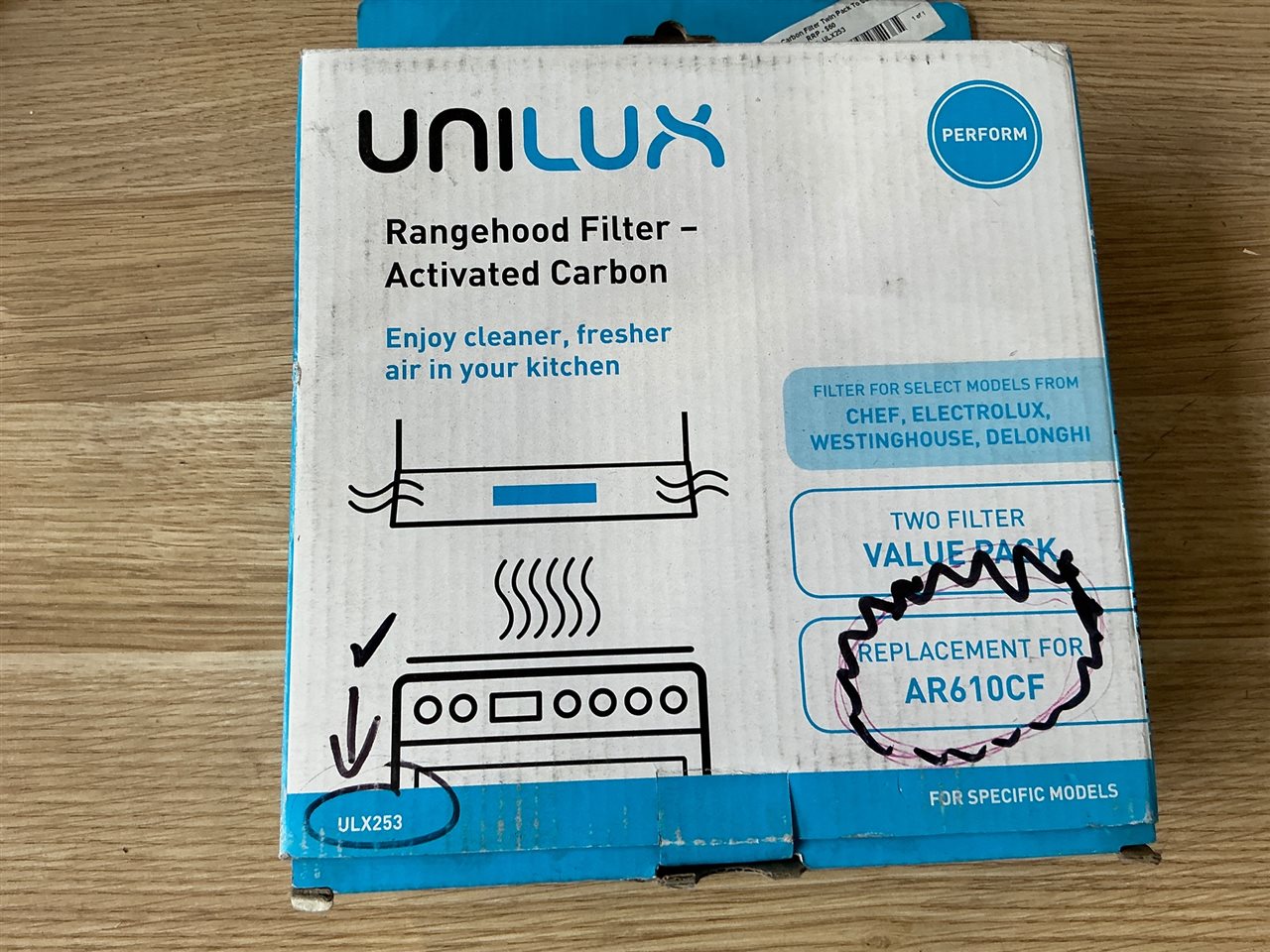 Electrolux - Active Carbon Filter Twin Pack to Suit Wrc614sc. RRP - $60