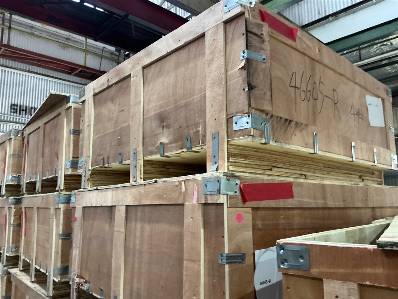 Timber Crate -1300 x 1150 x 500 mm H, Sold Per Each