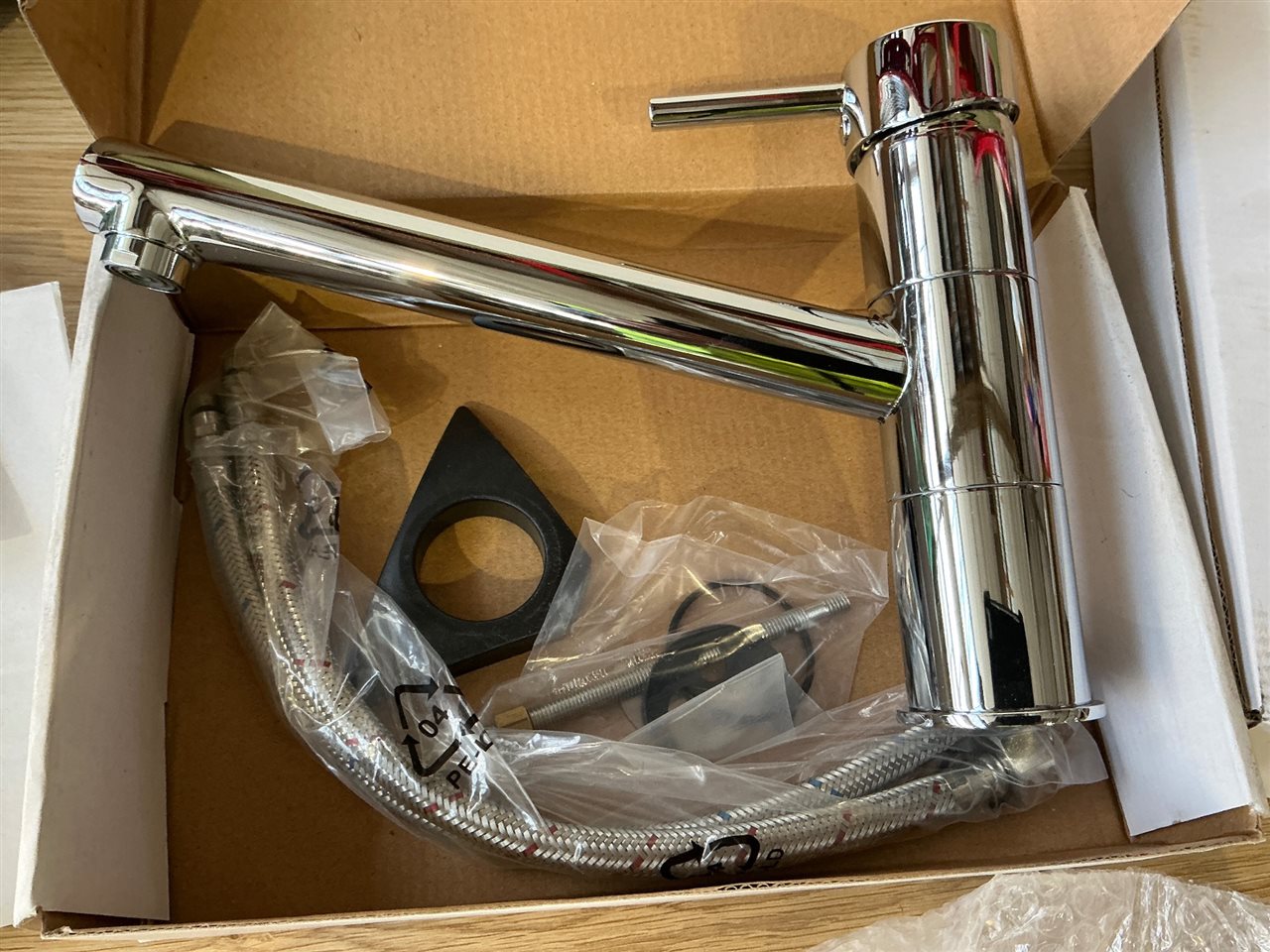 Kitchen Mixer Tap - Opus Pin Lever -   Chrome - Sold Per Each