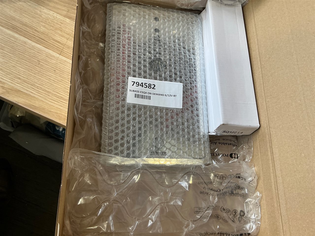 Enware - Aqaublend Esqx Touch Free Wave Cover Plate  W/230mm Spt - RRP $650
